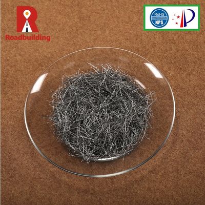 End hook type steel fiber for metal building materials 0.5-0.7mm diameter free spare parts